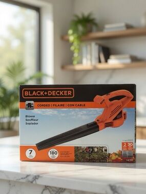 Black+Decker LB700 7 Amp Corded Leaf Blower